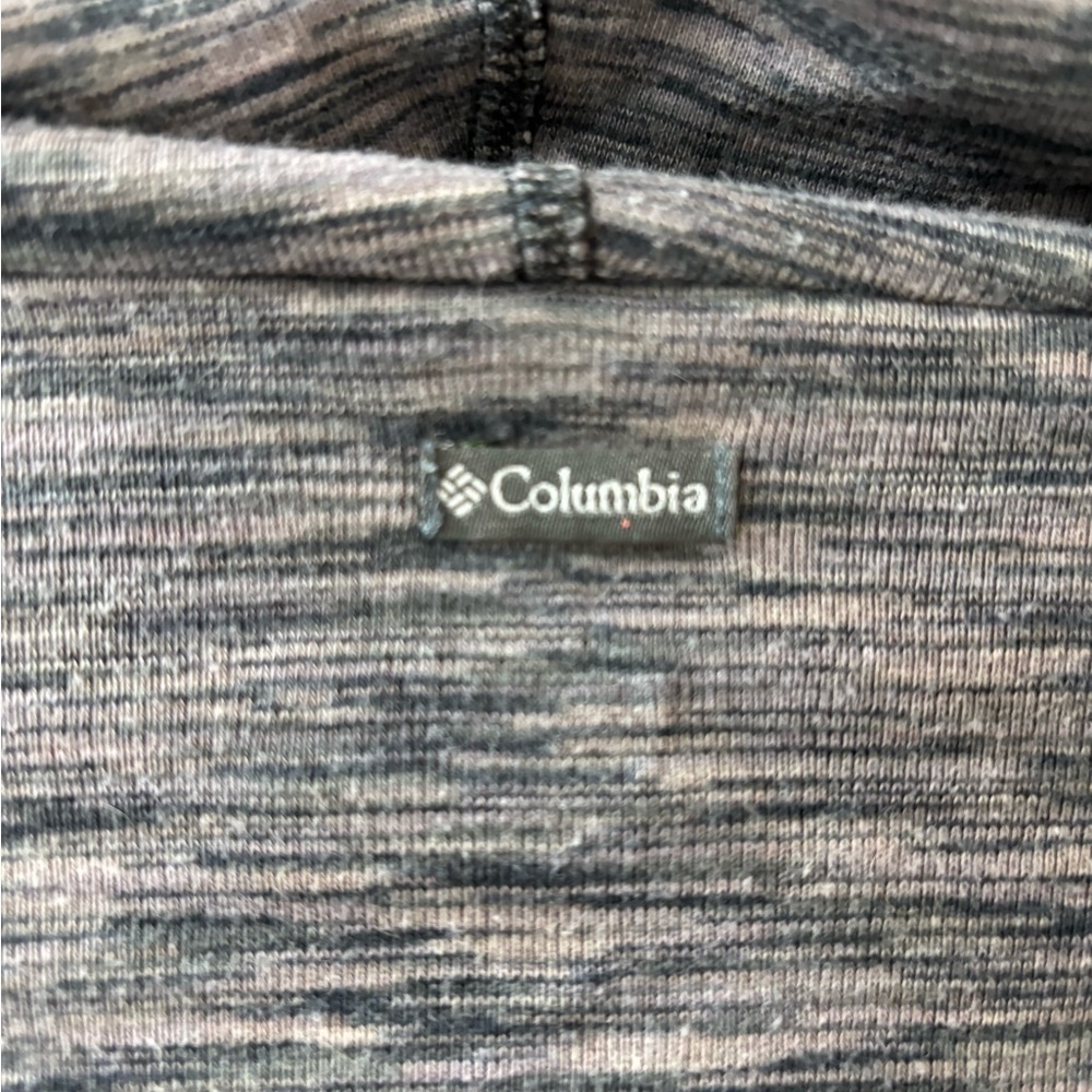 Columbia Women's Charcoal Cowl Neck Long-sleeved Shirt - Picture 5 of 6